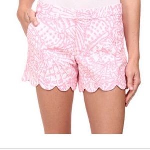 Lilly Pulitzer Hibbs bubba buttercup short VGUC